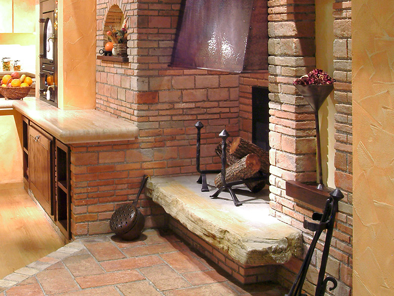Caminetti carfagna camini rustici camino lauro bastia umbra ... Forno a legna per taverna immagini