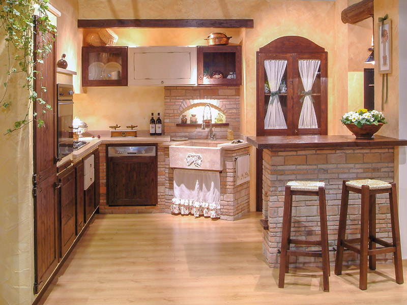 Caminetti carfagna cucine rustiche cucina edera bastia umbra ... Arredamenti taverne rustiche
