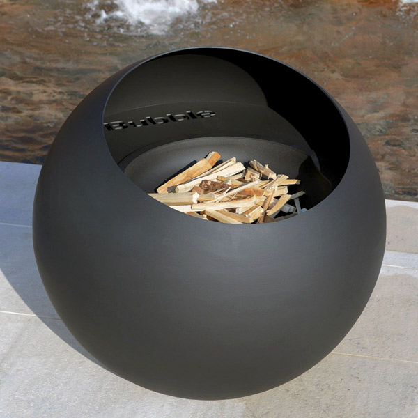 Caminetto a legna di design da esterno - Caminetti Carfagna