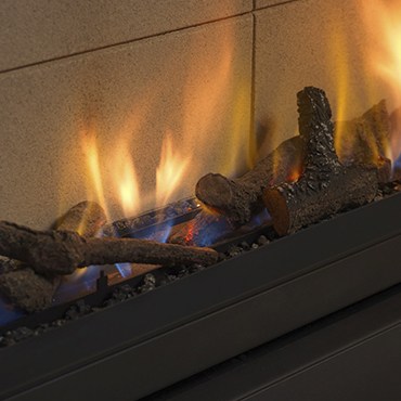 Trimline Fires 70 Slim Line Front - Caminetto a Gas sottile ed efficente (potenza nominale di 3.8 kW)