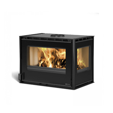 Inserto 70  Crystal Angolo dx o sx con ampia visione del fuoco - La Nordica Extraflame