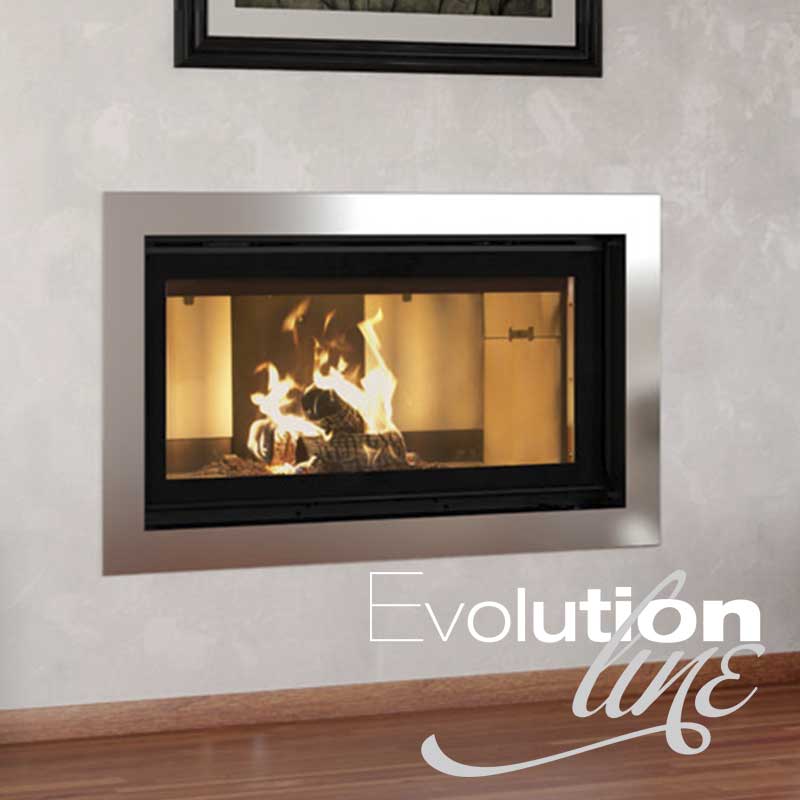 Monoblocco a legna 1000 EVO La Nordica Extraflame Linea Evolution Line