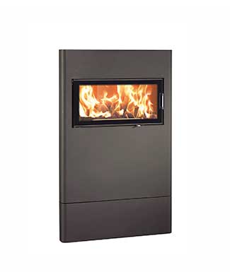 Jess Xtra Grigio stufa a legna ad aria Austroflamm Caminetti Carfagna